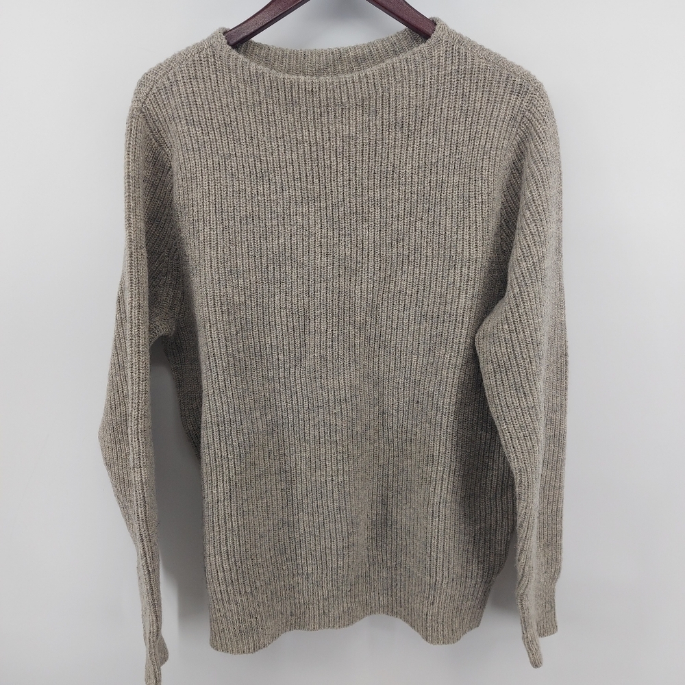 J. Crew Women's Crew Neck Sweater in Heather Taupe